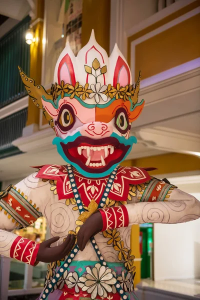 Lindo Hanuman Estatua Tradicional Del Rey Mono Bangkok Tailandia — Foto de Stock