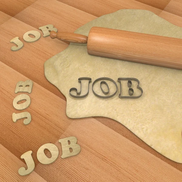 Jobb cookie — Stockfoto