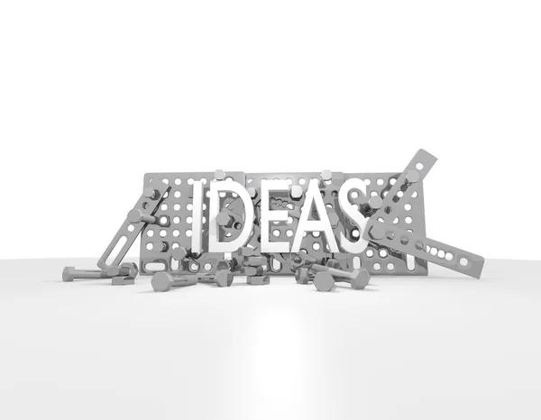 Ideas onstruction kit — Stock Photo, Image