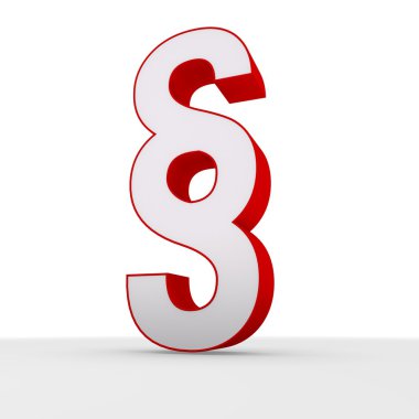 paragraf hukuk simgesi