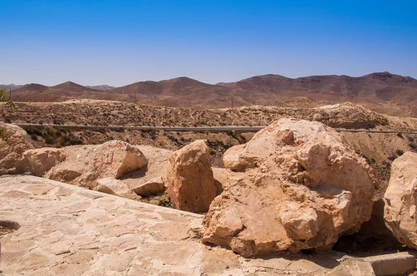 Matmata paisagem na Tunísia — Fotografia de Stock