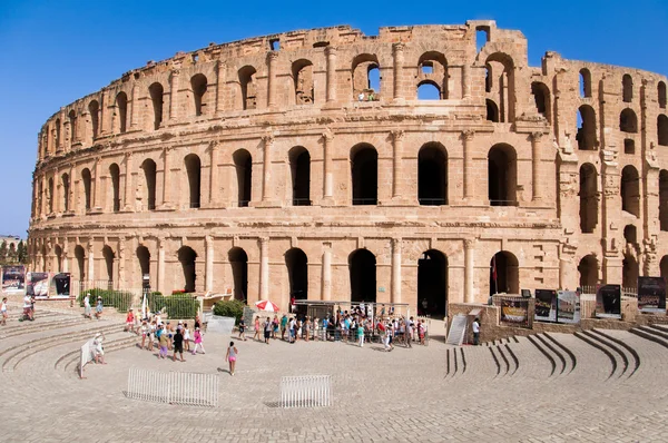 Anfiteatro El Jem - Coliseo —  Fotos de Stock