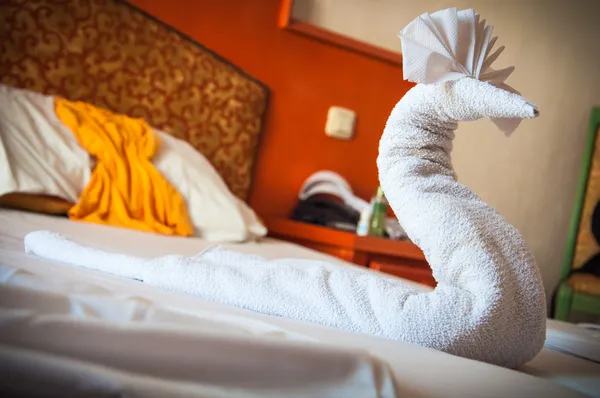 havlu - hizmetçi sanat yapılan Kuğu