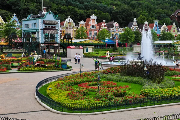 Little Holland in Everland in South Korea — Stock Photo, Image