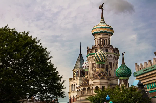 Castelo em Everland Parque Temático na Coreia do Sul — Fotografia de Stock