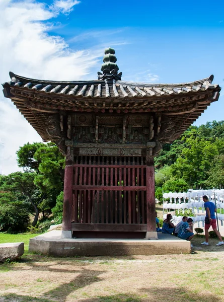 Az egyik legrégebbi és leghíresebb buddhista templomok — Stock Fotó