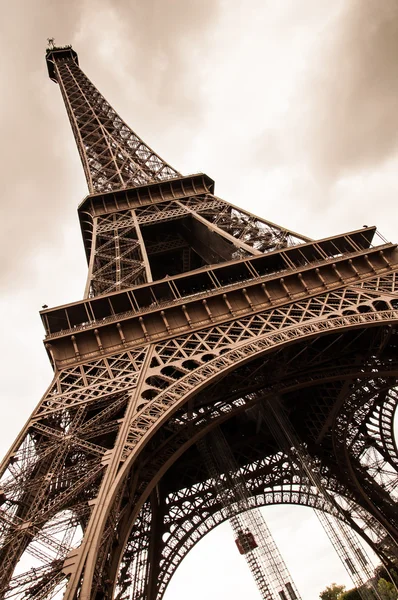 Vintage wieża eiffel, Paryż, Francja — Zdjęcie stockowe
