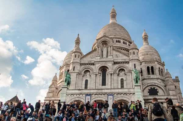 Sacre coeur basilica, Paris, Frankreich — Stockfoto