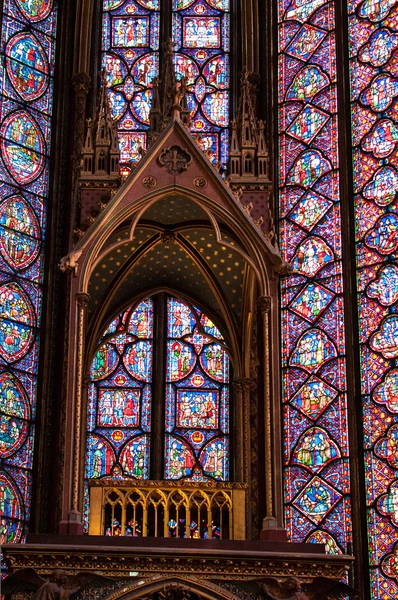 Sainte Chapelle ในปารีส, ฝรั่งเศส — ภาพถ่ายสต็อก