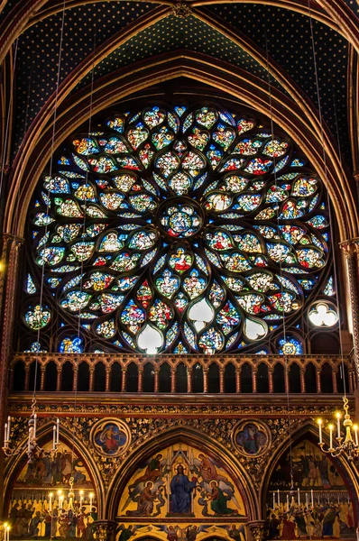 Sainte Chapelle in Parijs, Frankrijk — Stockfoto