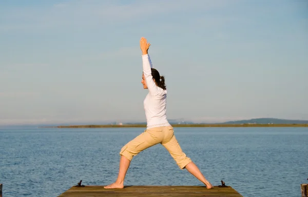 Yoga Woman — Stock Photo, Image