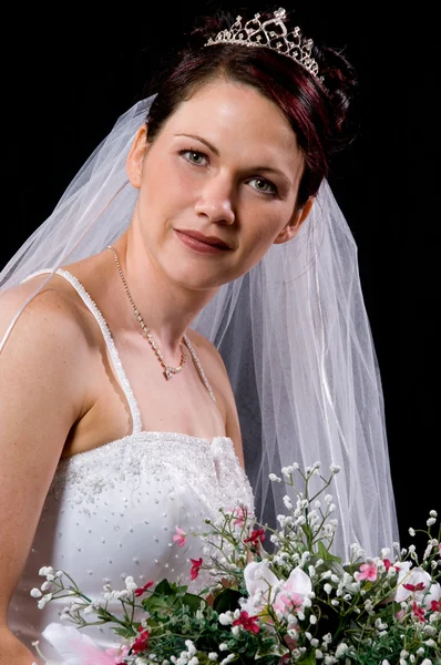 Weiße Braut — Stockfoto
