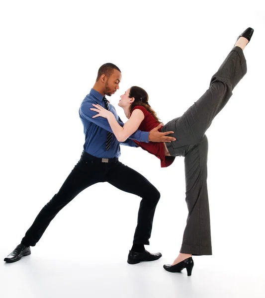 Pareja bailando — Foto de Stock