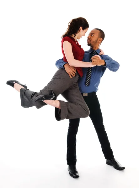 Pareja bailando — Foto de Stock