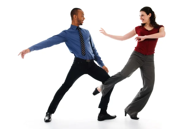 Couple dansant Images De Stock Libres De Droits