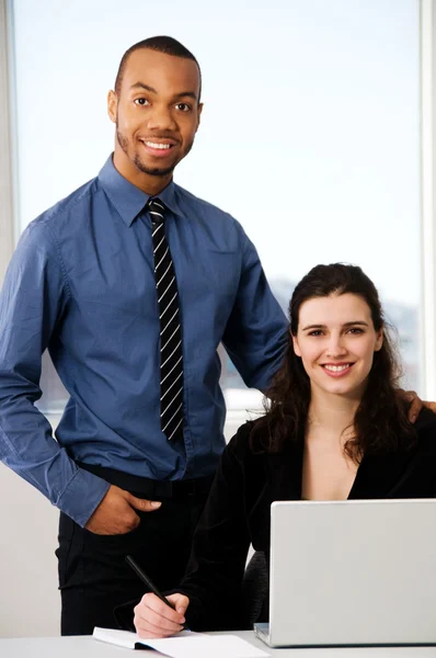 Pareja de negocios — Foto de Stock