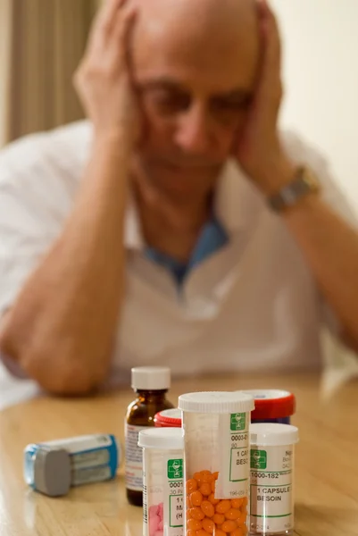 Medicamentos de edad avanzada — Foto de Stock