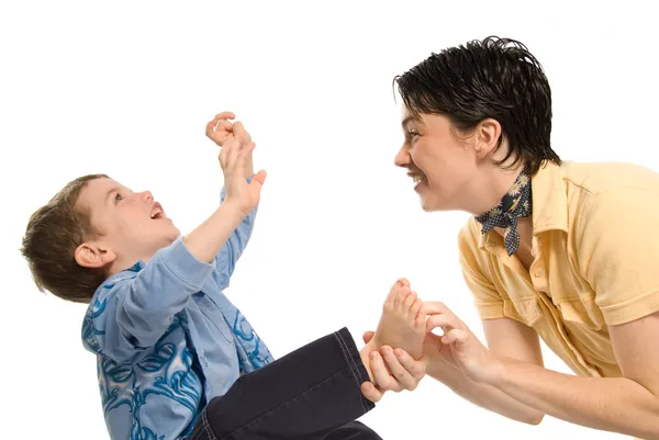 Tickle, tickle — Stock Photo, Image