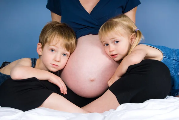 A barriga — Fotografia de Stock