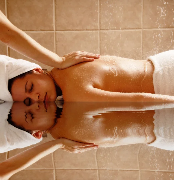 Massage time — Stock Photo, Image