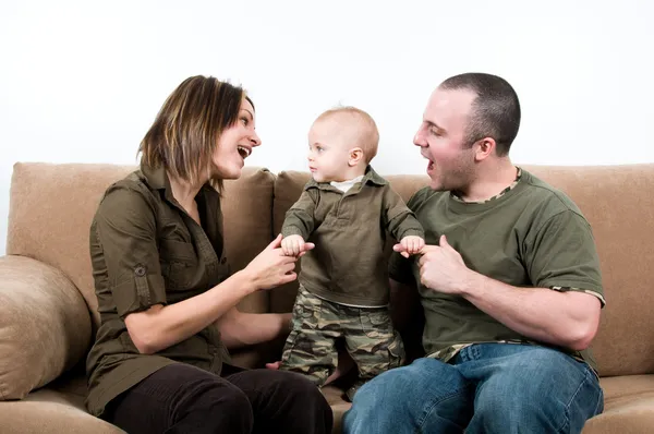 Familjetid — Stockfoto