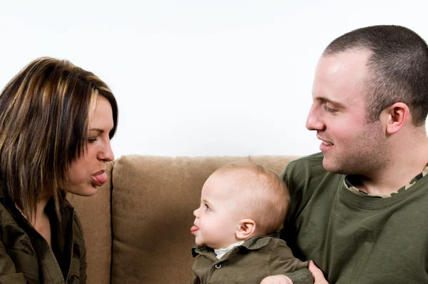 Familjetid — Stockfoto