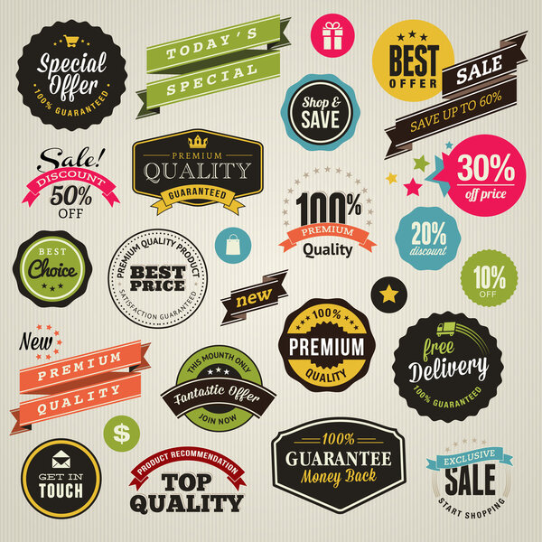 Набор наклеек и лент
