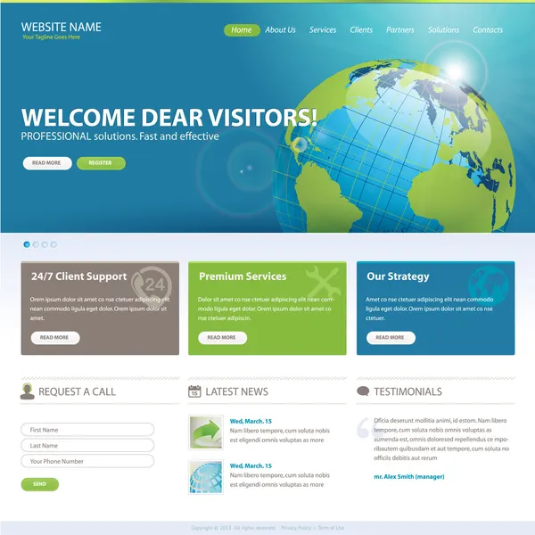 Web Sitesi Şablonu