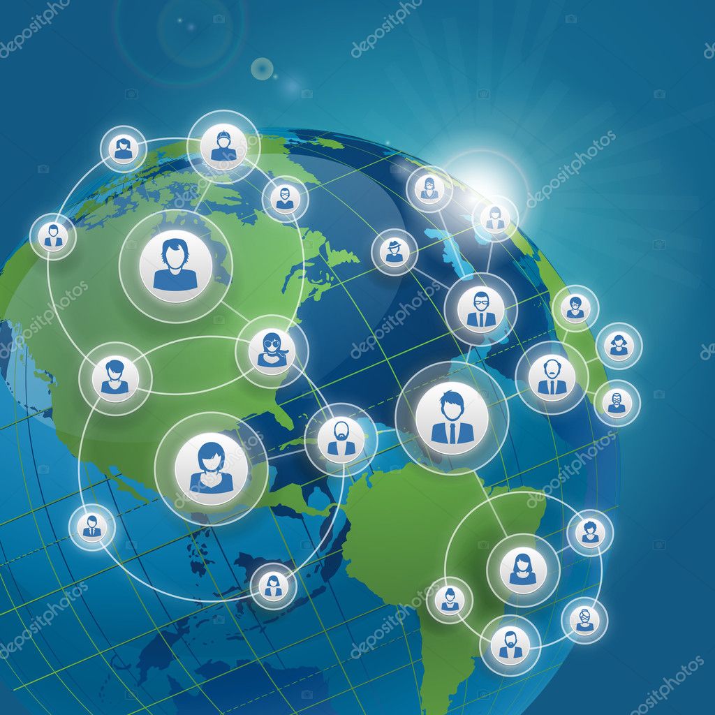 Communication - social network concept