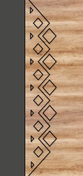 Bedruckbare Holz Moderne Laminat Tür Haut Design Und Hintergrund Tapete — Stockfoto