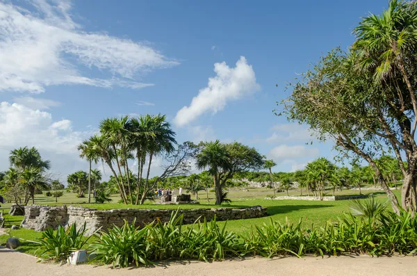 Archaeological ruins of Tulum — Stock Photo, Image