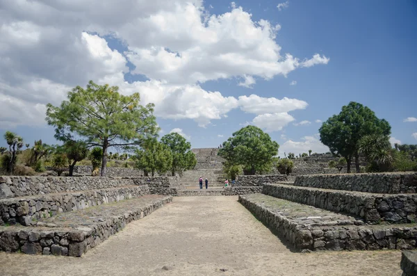 Cantona. Archaeological site in México — Stockfoto