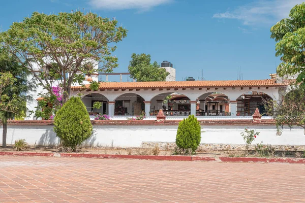 Teotitlan Del Valle Oaxaca Mexico Květen 2022 Pohled Krásný Dům — Stock fotografie