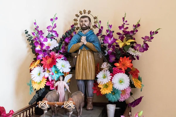 Oaxaca Oaxaca Mexico May 2022 Saint Figure Interior Parroquia Santo — Fotografia de Stock