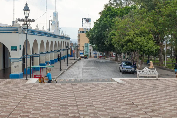 Ejutla Crespo Oaxaca Mexico May 2022 View Principal Street Ejutla — 스톡 사진