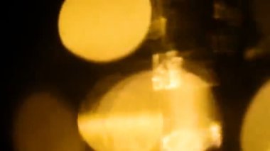 Geceleyin Noel ışığı arka planı