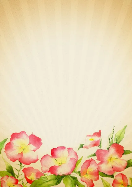 Ντεμοντέ floral φόντο — Φωτογραφία Αρχείου
