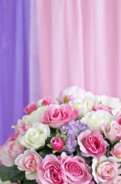 Színes virágok-csokor — Stock Fotó