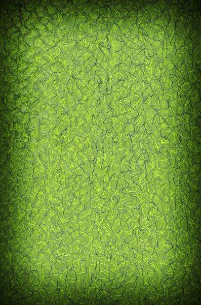 Fond abstrait vert de la fibre de vinyle — Photo