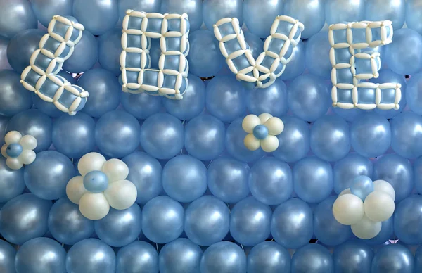 Balloons decoration background — Stock Photo, Image