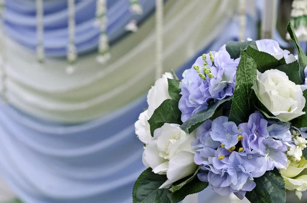 Цветы для свадебной церемонии — стоковое фото