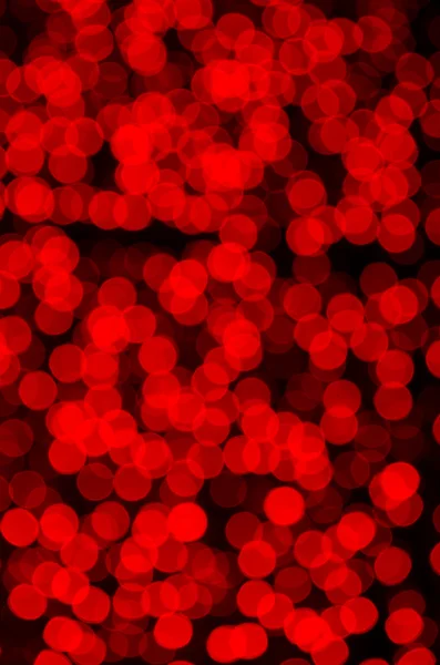 ボケ味の赤い光をデフォーカス — ストック写真