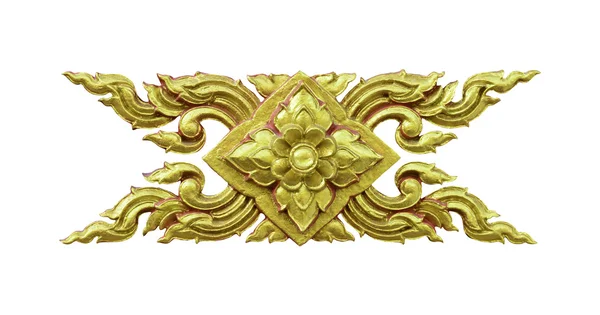 Beyaz arka planda çalışma yolu ile izole Tay dekoratif desen