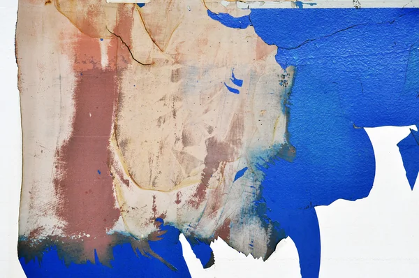 eski bir araba üzerinde kırık ve peeling boya portre