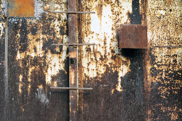 Rusty metal grunge background — Stock Photo, Image