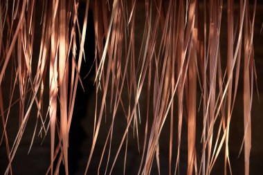 saman ve gölge arkaplan üzerinde doğru