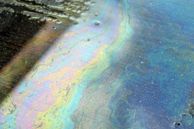 Yağı grunge zeminine yansıt