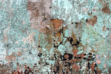 çatlak duvar ve tuğla 