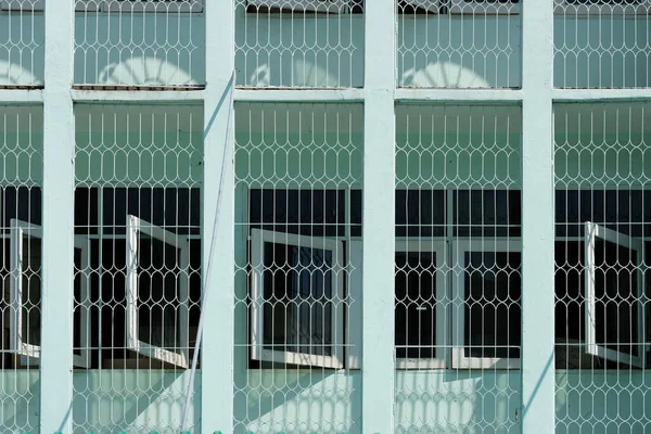 Fenster Zum Neubau — Stockfoto