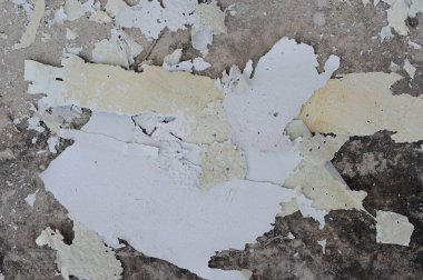 Betondan çatlak deri ve duvarın dokusu